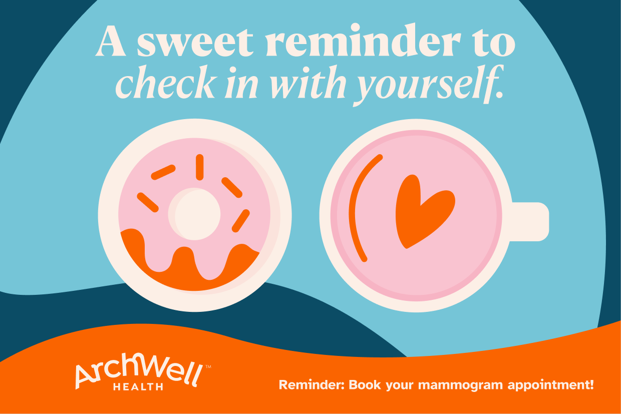 Postcard: “A sweet reminder to check in with yourself.”